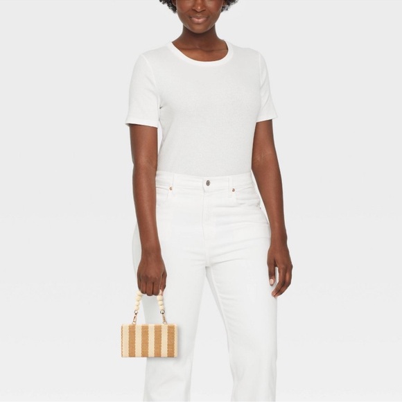 NWT Mini Hardshell Straw Clutch - A New Day - Picture 4 of 11